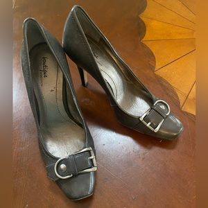 Nordstrom Boutique Gray Heels - Size 4.5 Medium